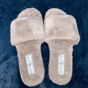 fuzzy slippers